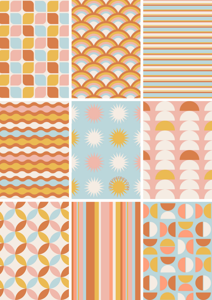 retro-design-weekly-planner - Cute Freebies For You