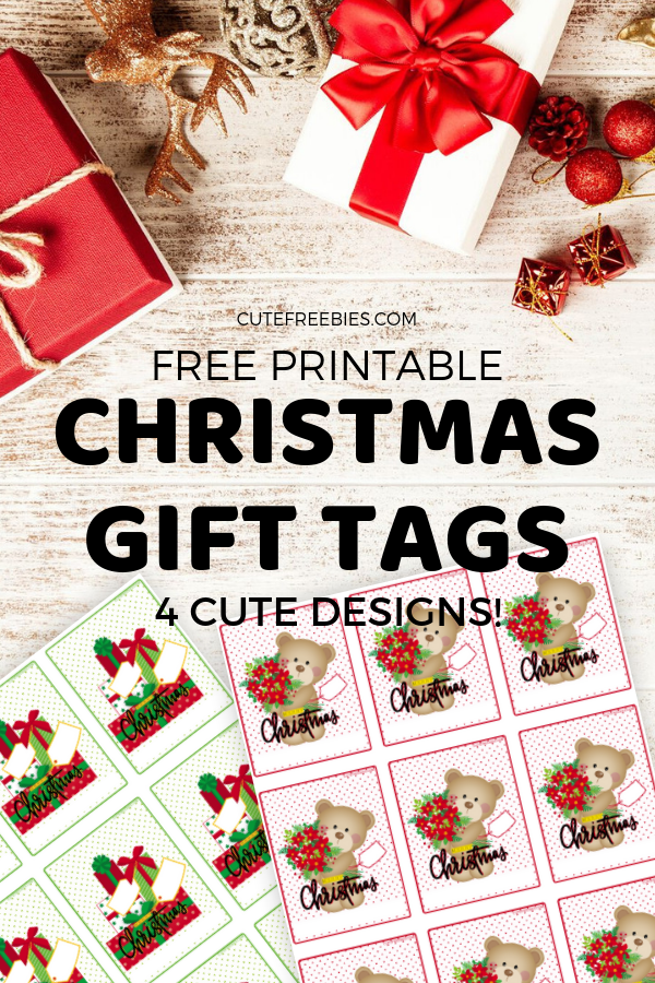 Holiday and Christmas Gift Tags EDITABLE Freebie!! by Free to Teach