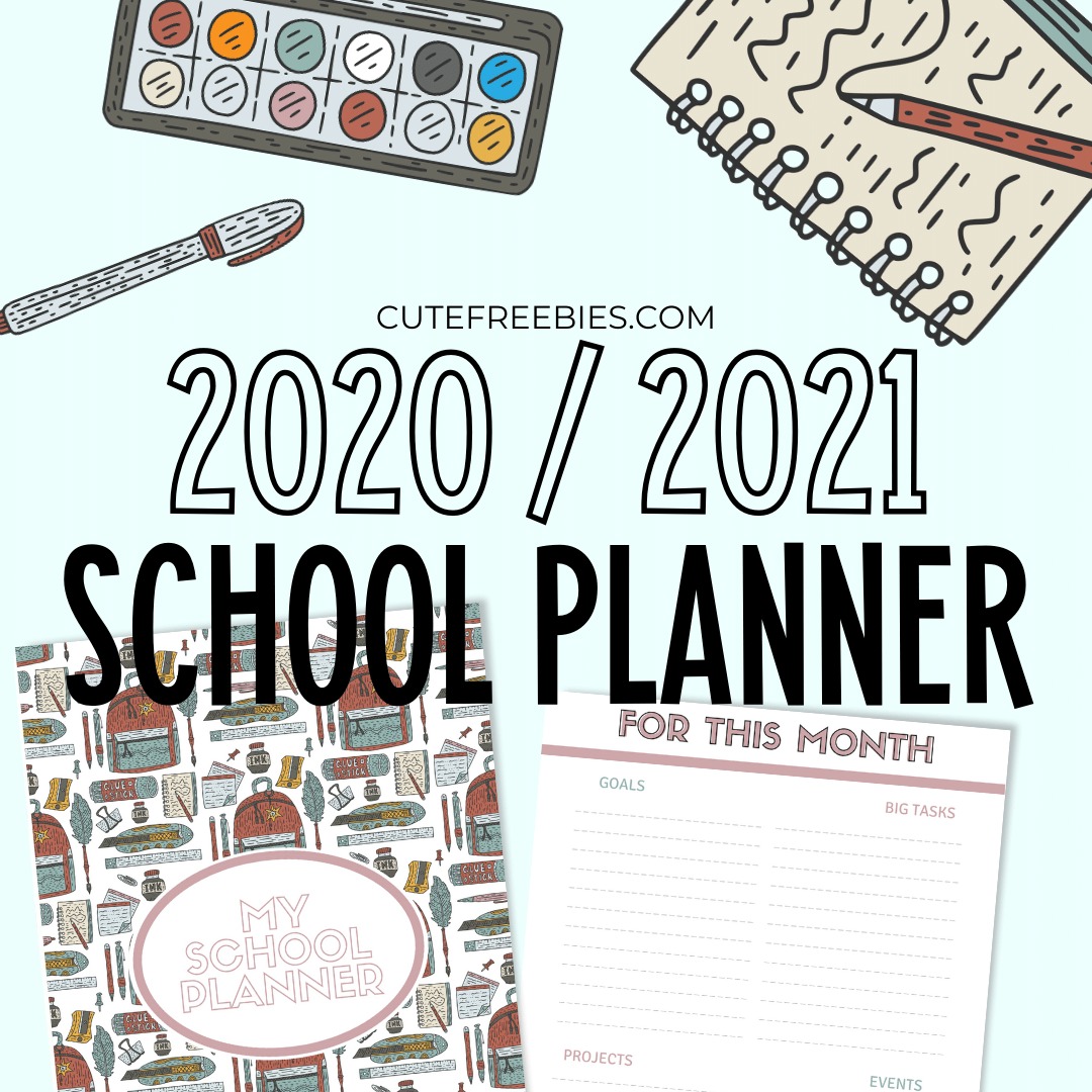 Free Printable 2020 And 2021 School Calendar