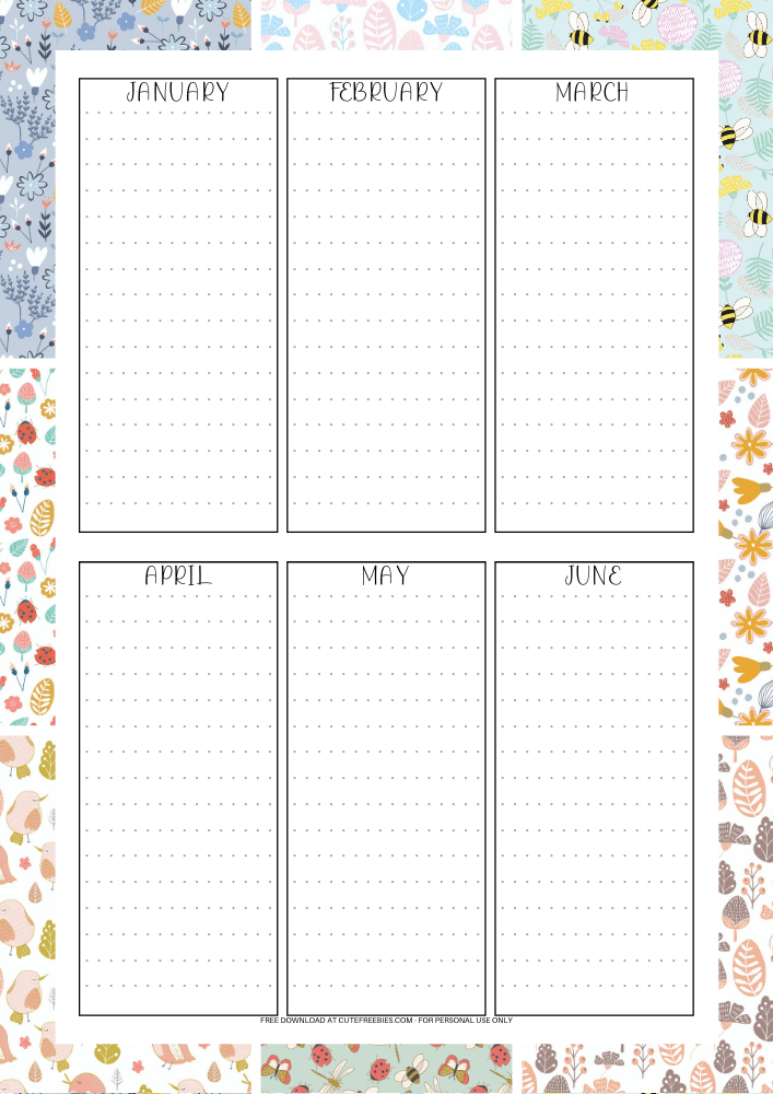 future-log-free-printable - Cute Freebies For You