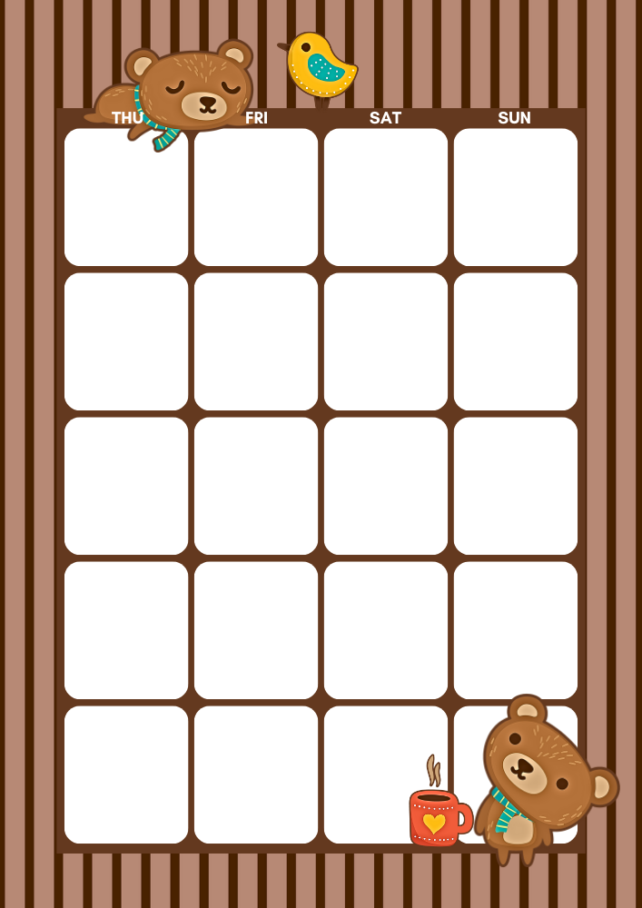 Free Printable Cute January Bullet Journal Template PDF - Cute Freebies ...