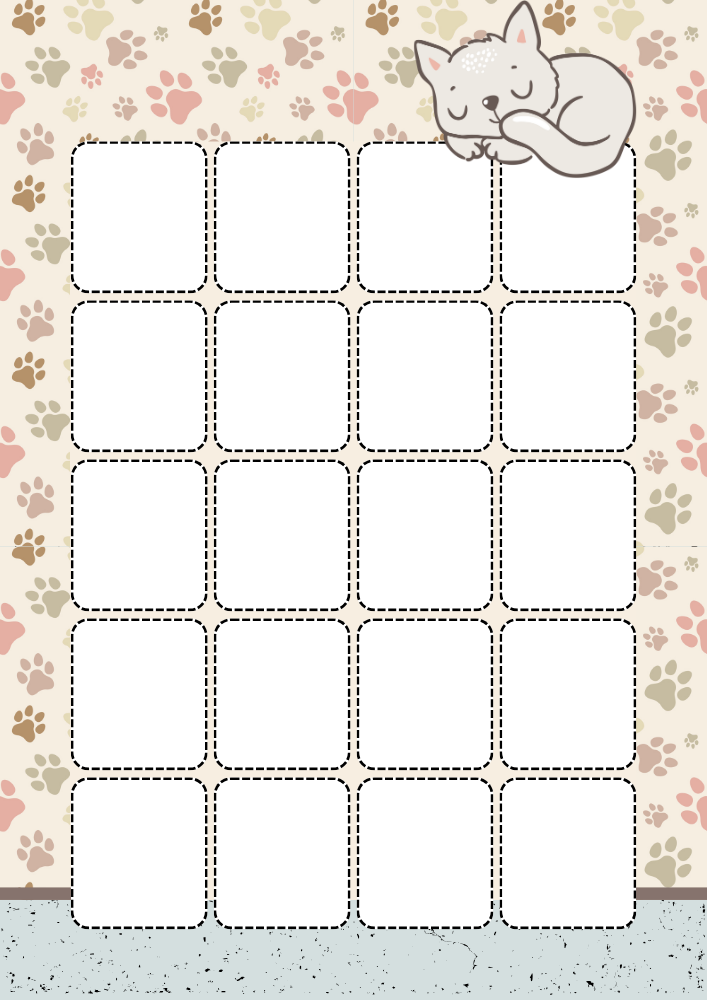 Free Printable August Bullet Journal Template PDF - Cute Freebies For You